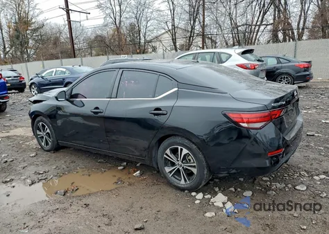 2022 Nissan Sentra Sv z USA, uszkodzony, nr VIN 3N1AB8CV4NY242519